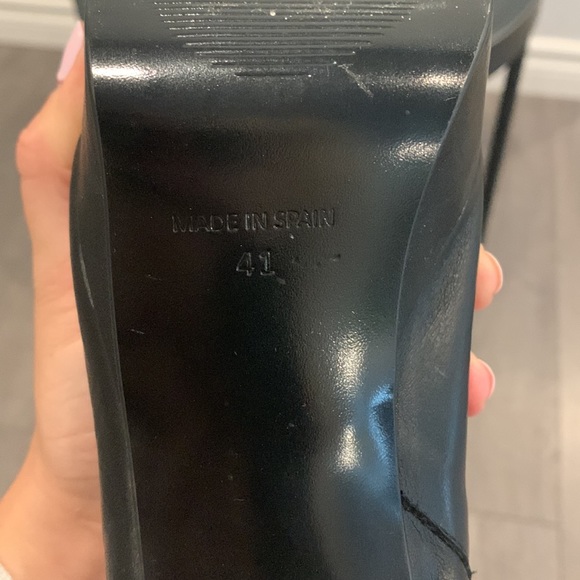 L’Intervalle Black Leather Boots - Picture 7 of 8